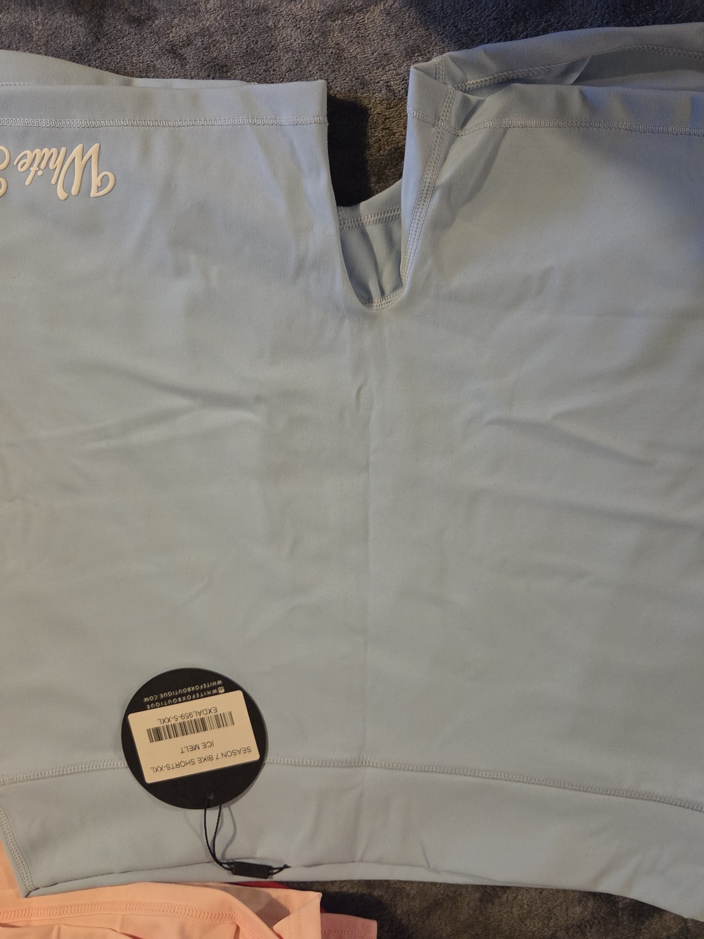 White Fox Biker Shorts XXL
